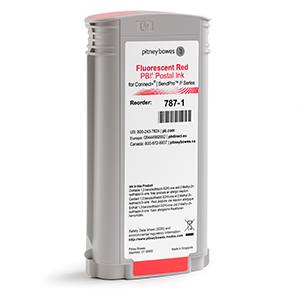 787-1  Red Ink Cartridge Production (138ml) for SendPro® MailCenter / SendPro® P / Connect+® Series Mailing Systems