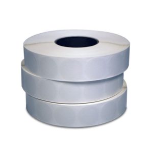 262-14 1.5″ Translucent Tabs, No Perforation, 7M per roll, case of 8 rolls