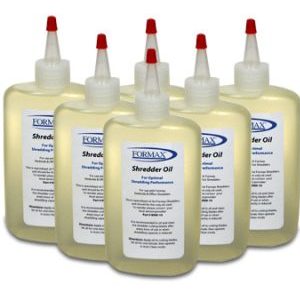 8000-10 Shredder Lubricating Oil, 6 Eight-Ounce Bottles