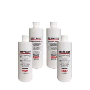 4 Bottles, 1 pint each of specially blended shredder oil