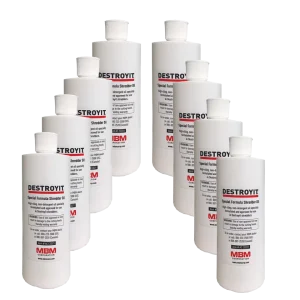 8 Bottles, 1 pint each of specially blended shredder oil